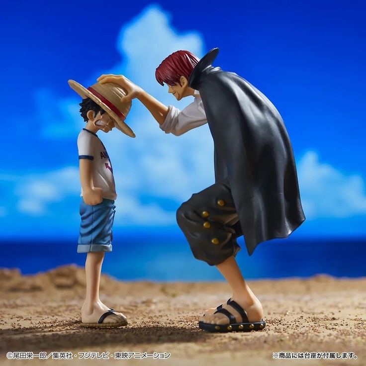 Luffy & Shanks Action Figure || One Piece
