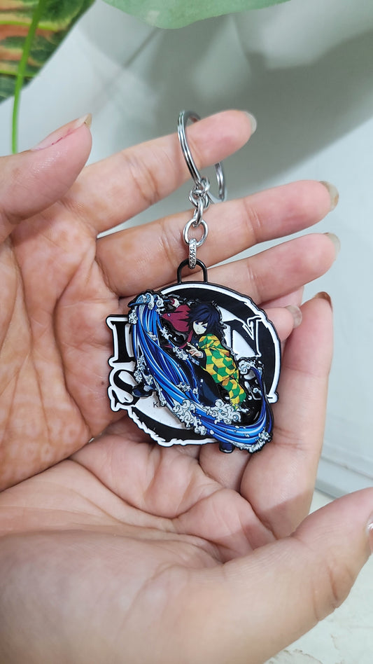 Giyu Tomioka Anime Keychain – Demon Slayer