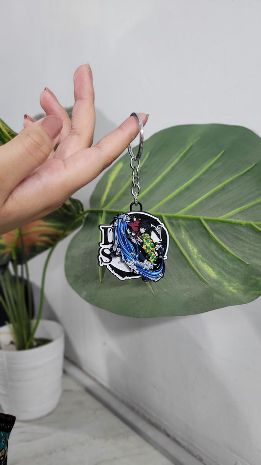 Giyu Tomioka Anime Keychain – Demon Slayer
