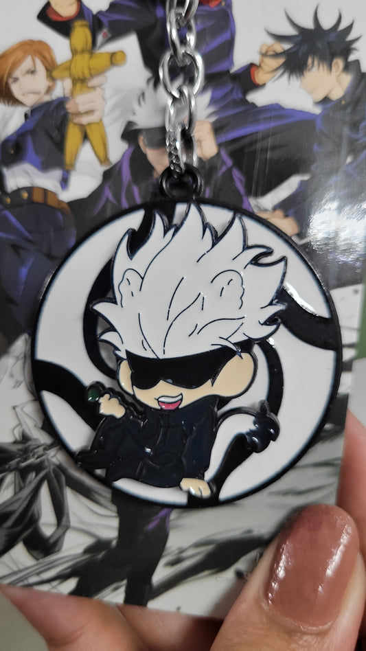 Gojo Satoru Anime Keychain – Jujutsu Kaisen
