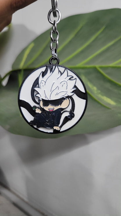 Gojo Satoru Anime Keychain – Jujutsu Kaisen