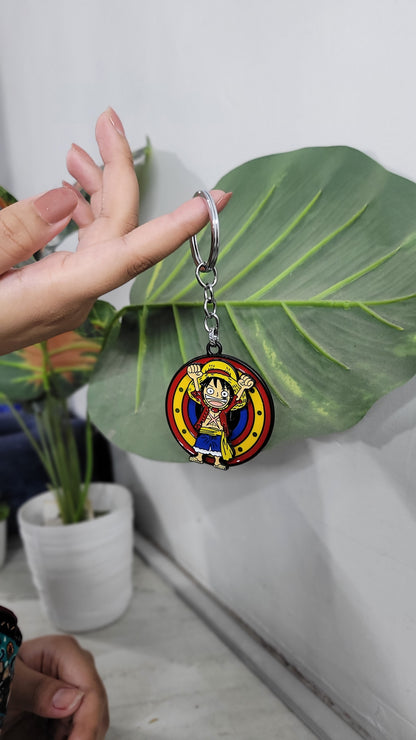 Monkey D. Luffy Anime Keychain – One Piece